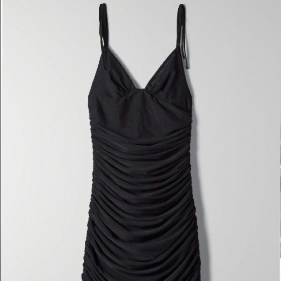 Aritzia Wilfred NWT Winona Bodycon Midi Dress - Picture 3 of 4